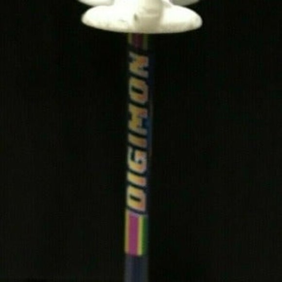 Digimon Gomamon Pencil Topper and Pencil School Supplies Collectible Memorabilia - Picture 5 of 5